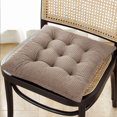 thumbnail image 1 of Nvzi Cushion Garden Terrace Home Kitchen Office Thick Comfortable Cushion, Brown, 16 * 16 inches, 1 of 5