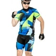 thumbnail image 4 of Voofly Mens Cycling Jersey Set, Road Bike Jersey Shirts Tops Full Zipper and MTB Biking Shorts with 3D Gel Padded Shorts Bicycle Riding Outfit XL, 4 of 9