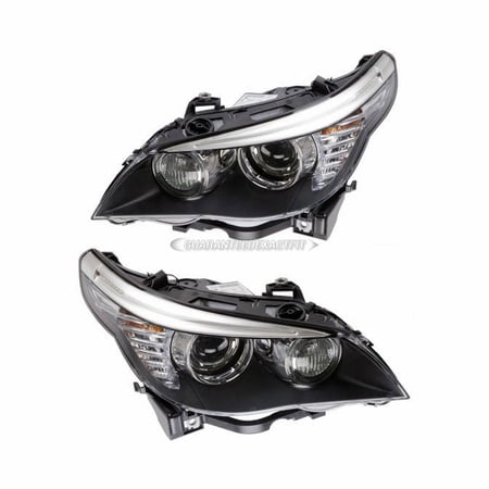 UPC 682895730738 product image for Pair Hella Xenon Headlight Assembly For BMW M5 528i 535i 550i 550i GT | upcitemdb.com