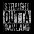 thumbnail image 5 of UGP Campus Apparel Straight Outta Oakland - California Football Hometown Pride Hoodie - X-Large - Black, 5 of 6