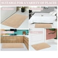 thumbnail image 4 of Home Weavers Inc Home Weavers Casual Elegence Bathmat Absorbent Cotton Machine Washable, Reversible Bath Rug Linen 20"x20", 4 of 5