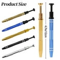 thumbnail image 3 of Small Tweezers & Grabber Tool for Beauty Salons - Blue - Jeweler'S Picking Tool Stainless Piercing Tool Pearl Pick Tool 4 Prongs of Tiny Objects Ic Chip Electronic Components (1Pc) Makeup Organizers, 3 of 9
