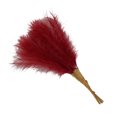 thumbnail image 2 of Taosunzt 10Pcs Artificial Pampas Grass Decorations Realistic Vibrant Color Fade-Resistant Wedding Centerpiece Fake Pampas Grass Decor Wine Red, 2 of 13