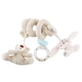 thumbnail image 1 of Peluche de oso y conejo para cuna, cama, cochecito, etc., 1 of 11