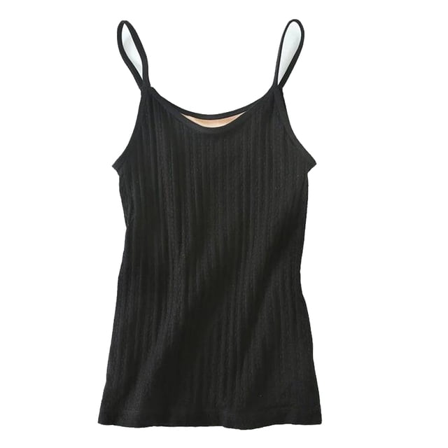 Sonducket Tops de mujer para fiesta, senderismo, ejercicio, correr, niñas, Chinlon, sin mangas, cuello redondo, ropa de vendaje, ropa deportiva de Color Prendas para la parte del cuerpo Negro Sonducket AP013296-01