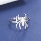 thumbnail image 4 of Anillo de araña de acero inoxidable, anillo de hombre araña, joyería de fiesta punk, accesorios de disfraz de Halloween para mujeres y hombres, 4 of 4