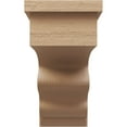 thumbnail image 2 of 8"W x 24"D x 16"H Classic Highland Rough Cedar Woodgrain TimberThane Corbel, Primed Tan, 2 of 6