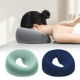 thumbnail image 2 of Pink Standard Massage Face-Down Pillow, Memory Foam for Beauty Bed, 2 of 7