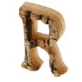 thumbnail image 1 of kurtrusly Handcraved Wooden Letters Door Numbers Alphabet Letter Floating Adress Name R, 1 of 8