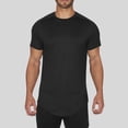 thumbnail image 6 of hoksml Men's T Shirts Athletic Running Gym Workout Short Sleeve Solid Color Elasticity Sport Tee Tops Round Neck Shirts 2025 on Clearance, 6 of 7