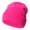 Hot Pink, variant on LYHaoo Winter Hat Kids Beanie Soft Knit Warm Caps Boys Girls Soft Beanie Cap