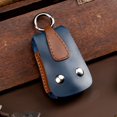 thumbnail image 3 of Car Key Case Genuine Leather Universal Car Remote Key Protector Exquisite Portable Key Organizer Wallet Anti Lost Car Key Bag, 3 of 4