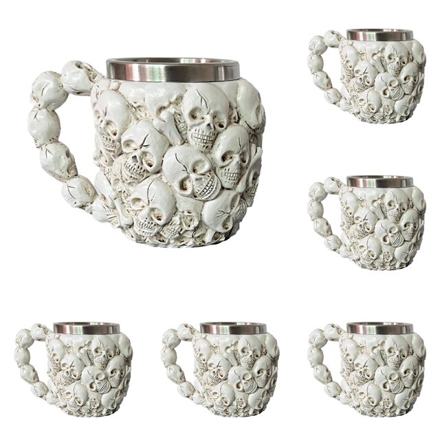 Gobelet en Résine pour Fêtes à Thème et Intérieur pour Célébrations et Réunions Festives, Lot de 5