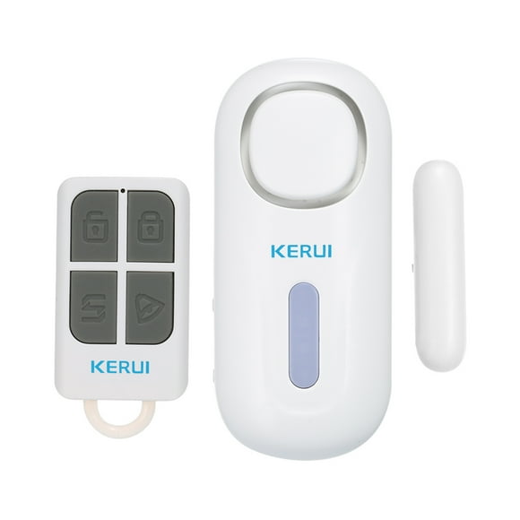 KERUI Wireless Magnetic Door Sensor Independent Alarm Door Window Open Warning Intrusion Detector Alarm Host for Fire Alarm Home Alarm System