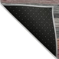 thumbnail image 3 of Addison Rugs Chantille Indoor/Outdoor Transitional Stripes Seafoam Washable Round Rug, 8' x 8', 3 of 6