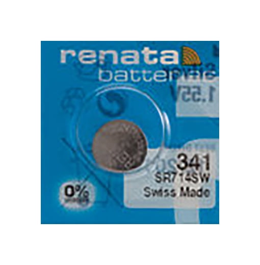 1 x Renata 341 Piles pour Montre, Pile SR714SW