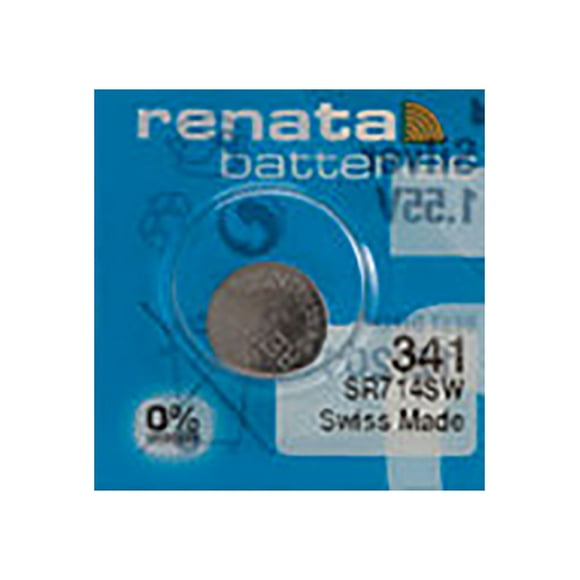 1 x Renata 341 Watch Batteries, SR714SW Battery