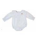 thumbnail image 1 of Body Baby con cuello con volantes (detalle rosa) - Babytunes Couture, 1 of 1