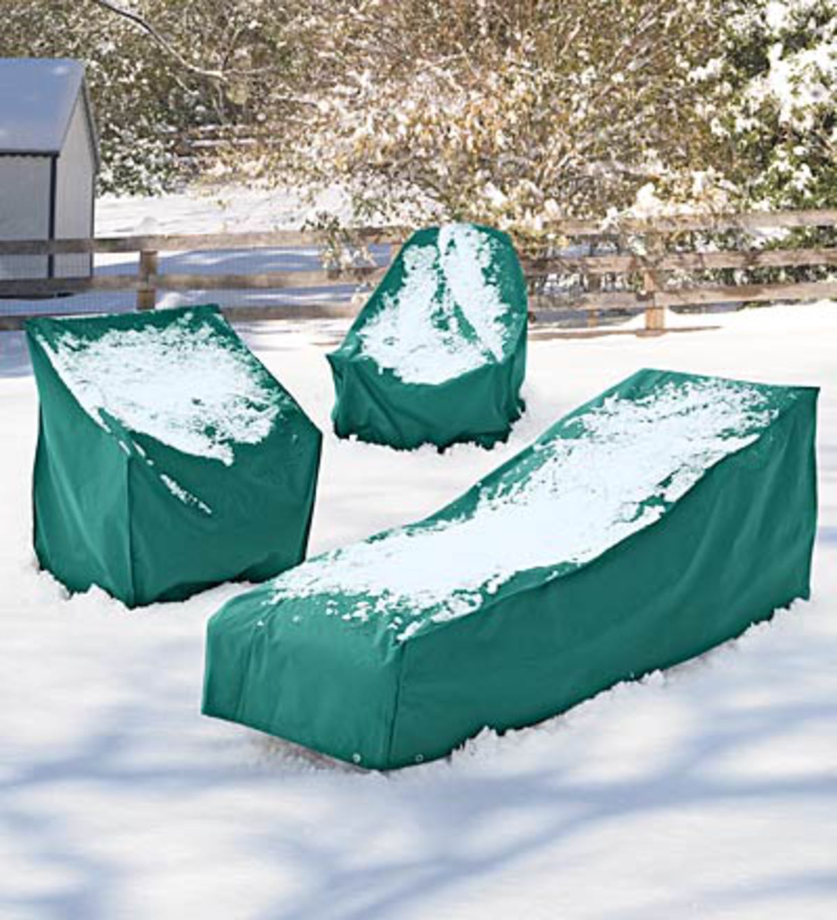 All-Weather Outdoor Furniture Cover for Stacking Chairs - image 5 of 6