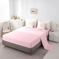 thumbnail image 5 of Castle Fairy Flower Balloon Letter H Twin Bedding Sets 7-Piece for Kids,Gradient Initial Bedding Comforter Set,Pink Reversible, 5 of 7