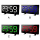 thumbnail image 3 of Reloj de mesa digital Radio FM Modo de repetición Dormitorio Hotel Pantalla LED Reloj despertador con puerto USB, Pantalla verde Inevent EL3017-03B, 3 of 7