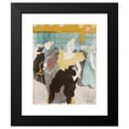 thumbnail image 2 of Henri de Toulouse-Lautrec 15x18 Black Modern Framed Museum Art Print Titled - Elles; the Clownesse (1897), 2 of 5