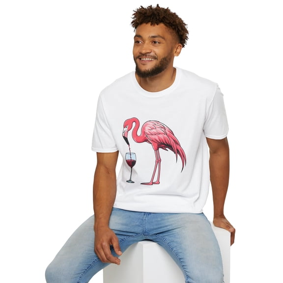 Flamingo Wine Tasting Wine Taster Drinking Lover Quotes T-Shirt