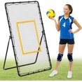 thumbnail image 1 of Volleyball Rebounder Training Net 7x4 ft, 5-Angle Adjustable Training Equipment Bounce Back Net Practice for Setting Spiking Bumping, Easy Set Up & Steady for Multi Sports, 1 of 8