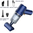 thumbnail image 2 of (Blue)Handheld Vacuum Cleaner For Car And Home Wireless Portable Dry Wet Mini Vacuum Cleaner Cigarette Ash Dust Sand Cleaning Machine, 2 of 5
