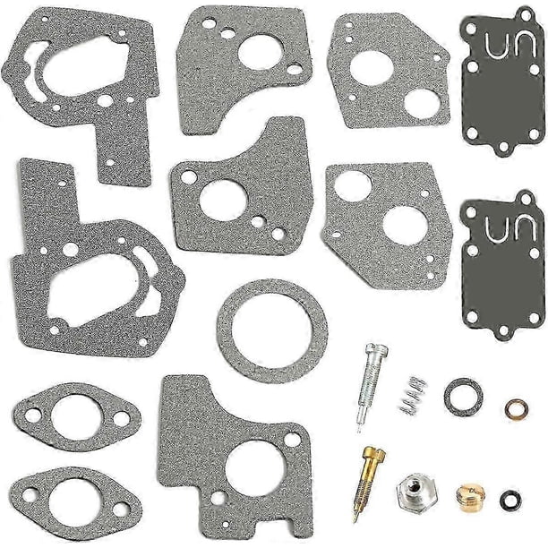 495606 494624 Briggs & Stratton 80200 81200 82200 135292 135232 135212 3 thru 5 HP horizontal carburetor overhauled repair rebuild kit, gasket diaphra