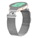 thumbnail image 2 of For GarminMove 3 Vivomove 3 Bands Stainless Steel M-Type Milanese Watch Band Silver Wrist Strap, 2 of 5