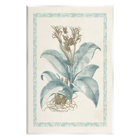 Stupell Industries Detailed Wild Herb Flower Graphic Art Unframed Art Print Wall Art, Design by Vision Studio