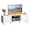 White, variant on Amadwell Mid Century TV Stand for 60" TVs, Adjustable Shelf, 54 inch Media Console for Living Room