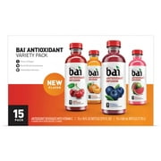Bai Antioxidant Surfside Variety Pack, 18 Ounce (15 Pack)