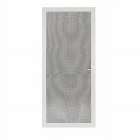 36 in. 36048 Metal Tech Full View Wear Tuff Screen Door, White