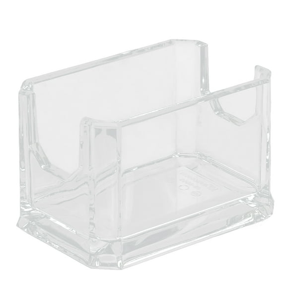 REGALWOVEN Restaurant Coffee Shop Plastic Sugar Tea Bag Packet Holder Container Clear