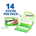 thumbnail image 3 of Trident Sugar Free Gum, Watermelon Twist, Regular Size, 14 Pieces, 3 of 5