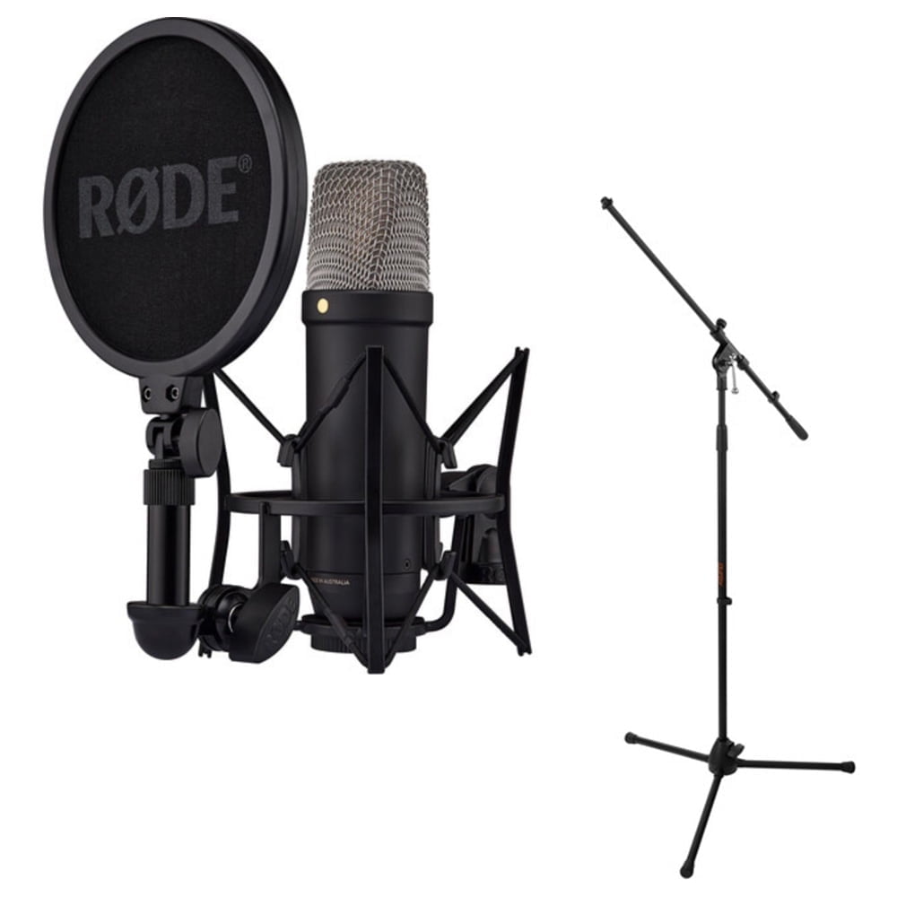 Rode NT1 5th Generation Hybrid Studio Condenser Microphone, Black