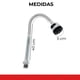 thumbnail image 2 of CUELLO FLEXIBLE REPUESTO FREGADERO IML P-RLL115, 2 of 3