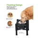 thumbnail image 3 of Stainless Steel Water Bowl With 3 Adjustable Heights, Food Water Bowl For Dogs and Cats, Anti-spill, 3 of 5