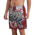 thumbnail image 5 of Jean Michel Basquiat Mens Swim Trunks Quick Dry Board Shorts with Mesh Lining, Breathable Fit Beach Shorts Swimwear Bathing Suits, 5 of 5