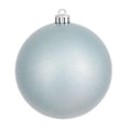 thumbnail image 1 of Vickerman 10" Baby Blue Candy Ball Christmas Ornament, 1 of 2