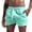 Sky Blue-10223A, variant on Hearthz Quick Dry Shorts for Men Summer Vacation Mens Beach Shorts Drawstring Elastic Waistband Mens Casual Shorts with Pockets Pink XXXL
