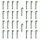 thumbnail image 5 of 30 estacas para manguera de remojo, prácticas y profesionales, para sistemas de riego por goteo. Para diámetro 20 mm, 5 of 9
