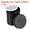 Black, variant on Uxcell Empty Plastic Paint Pail with Sealing Lid 0.08 Gallon Clear 2 Pack