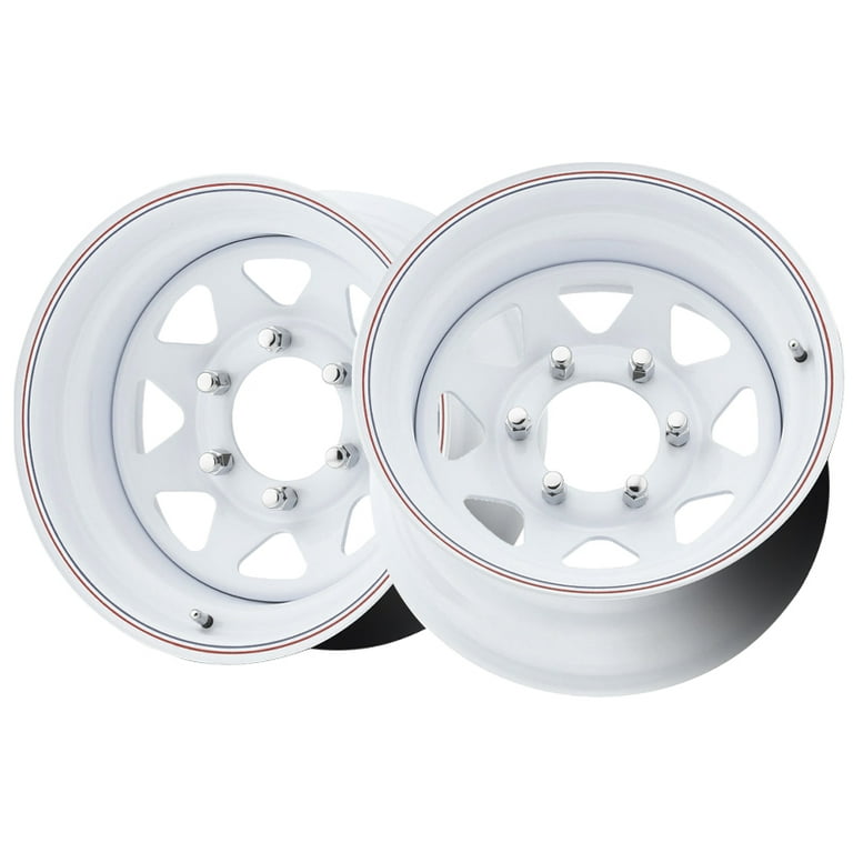 1 Allied - Pacer 15x8 5X5.50 -19 310W White Spoke More Colors