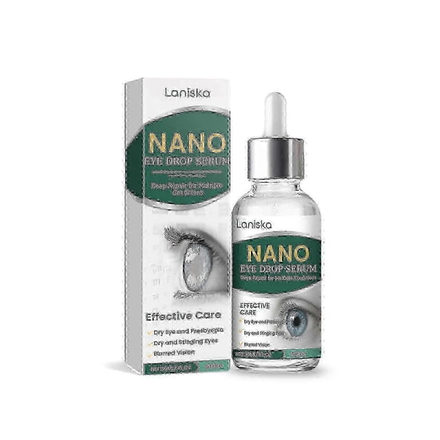 Nano Eye Drops Serum for Dry Eyes & Blurriness, Sterile Deep Repair Solution for Dryness, Presbyopia & Eye Strain Relief 25-26