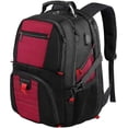 thumbnail image 1 of Extra Large 50l Laptop Backpacks Water Resistant College Backpacks Airline Approved Business Work Bag With Usb Charging Port Fits 17 Inch Computer, 1 of 4