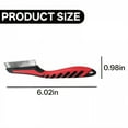 thumbnail image 2 of ACDANC Flea Comb,Stainless Steel Cat Flea Comb,Flea Comb for Dogs,Red-Black, 2 of 5