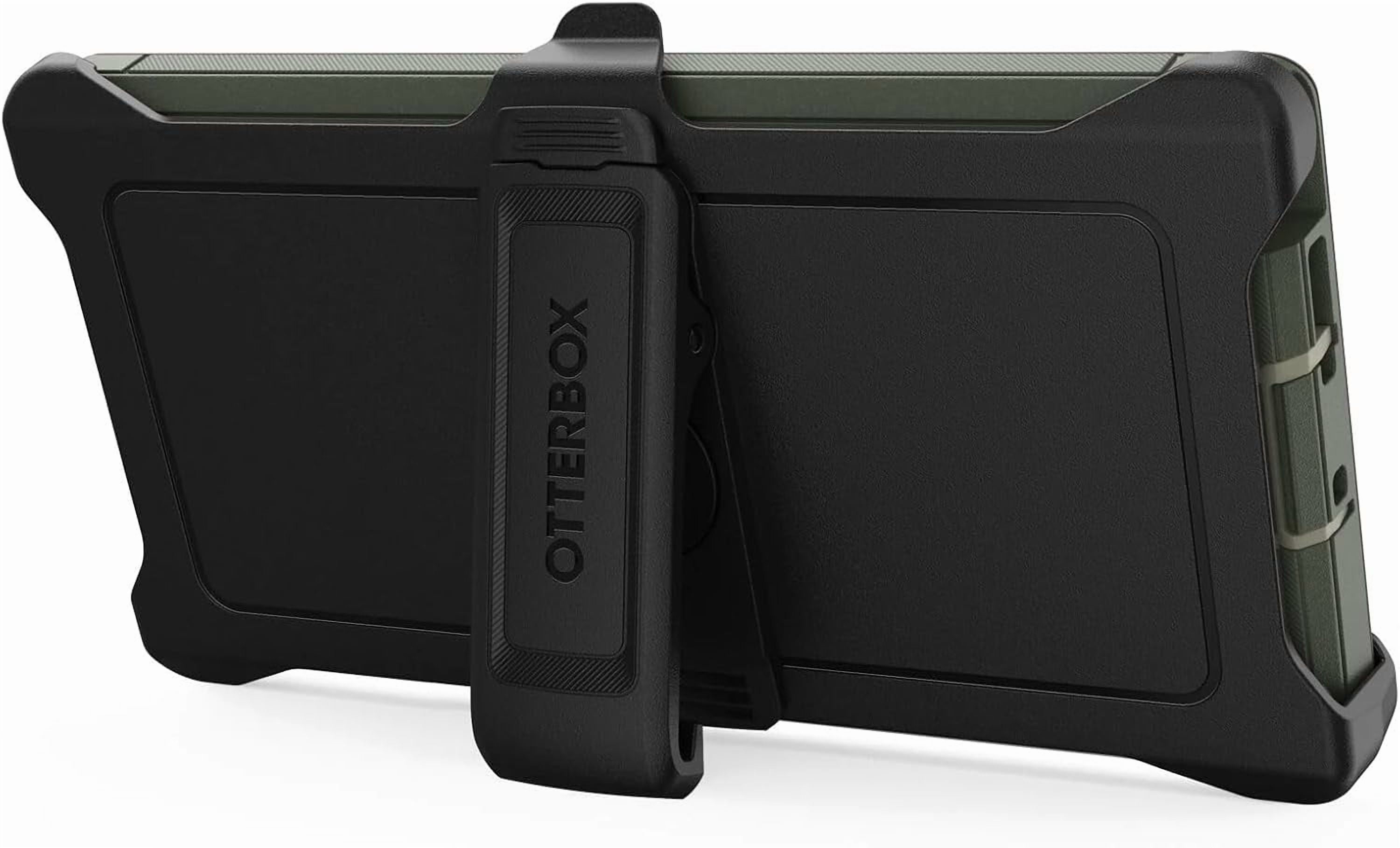 OtterBox Galaxy S23 Ultra (Only) - Defender Series Pro Case - Lichen the Trek (Green) - Rugged & Durable - with Port Protection - Holster Clip Kickstand - Non-Retail Packaging